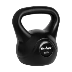 Kettlebell bitumiczny 8 kg REBEL ACTIVE