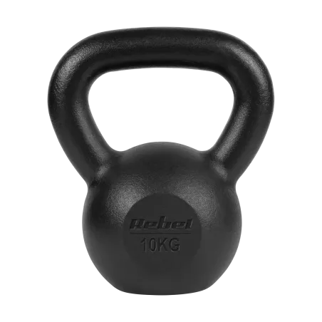 Kettlebell żeliwny 10kg, REBEL ACTIVE