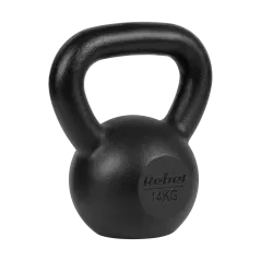 Kettlebell żeliwny 14kg, REBEL ACTIVE
