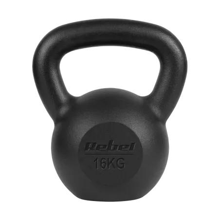 Kettlebell żeliwny 16kg, REBEL ACTIVE