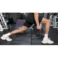 Kettlebell żeliwny 16kg, REBEL ACTIVE