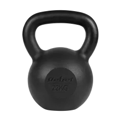 Kettlebell żeliwny 22kg, REBEL ACTIVE