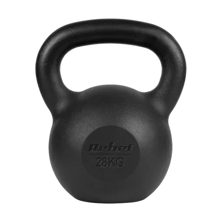 Kettlebell żeliwny 28kg, REBEL ACTIVE