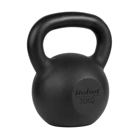 Kettlebell żeliwny 30kg, REBEL ACTIVE