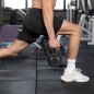 Kettlebell żeliwny 4kg, REBEL ACTIVE Kettlebell żeliwny 4kg, REBEL ACTIVE