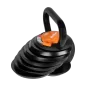 Kettlebell żeliwny automatyczny regulowany 18 kg REBEL ACTIVE Kettlebell żeliwny automatyczny regulowany 18 kg REBEL ACTIVE