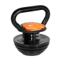 Kettlebell żeliwny automatyczny regulowany 18kg, REBEL ACTIVE Kettlebell żeliwny automatyczny regulowany 18kg, REBEL ACTIVE