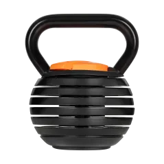 Kettlebell żeliwny automatyczny regulowany 18kg, REBEL ACTIVE