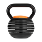 Kettlebell żeliwny automatyczny regulowany 18kg, REBEL ACTIVE