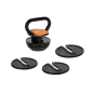 Kettlebell żeliwny automatyczny regulowany 9kg, REBEL ACTIVE Kettlebell żeliwny automatyczny regulowany 9kg, REBEL ACTIVE