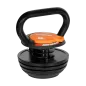 Kettlebell żeliwny automatyczny regulowany 9kg, REBEL ACTIVE Kettlebell żeliwny automatyczny regulowany 9kg, REBEL ACTIVE