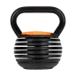 Kettlebell żeliwny automatyczny regulowany 9kg, REBEL ACTIVE Kettlebell żeliwny automatyczny regulowany 9kg, REBEL ACTIVE
