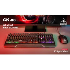 Klawiatura gamingowa Kruger&Matz Warrior GK-80