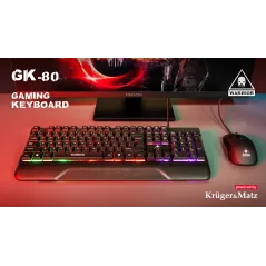 Klawiatura gamingowa Kruger&Matz Warrior GK-80