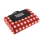 Koc mata piknikowa z izolacją 200x300 cm TEESA - czerwona krata Koc mata piknikowa z izolacją 200x300 cm TEESA - czerwona krata