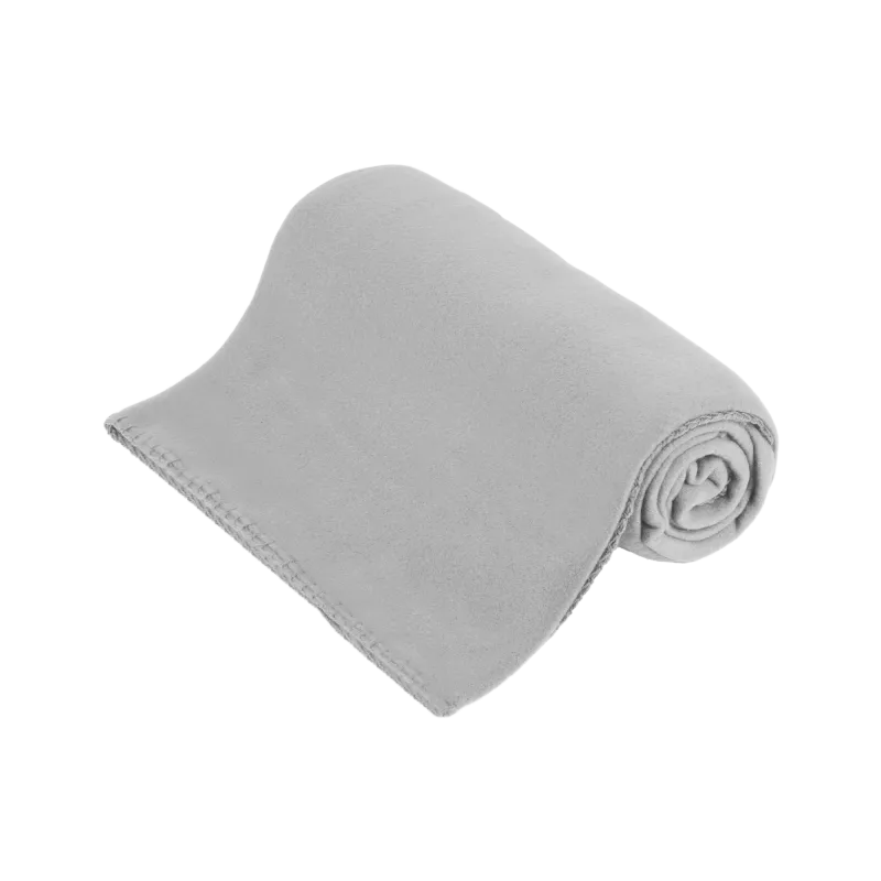 Koc polarowy 130x150 cm TEESA - szary Koc polarowy 130x150 cm TEESA - szary