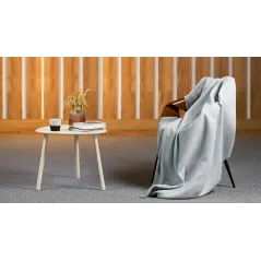 Koc polarowy 130x150 cm TEESA - szary
