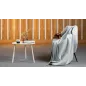 Koc polarowy 130x150 cm TEESA - szary Koc polarowy 130x150 cm TEESA - szary