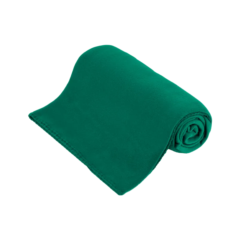 Koc polarowy 130x150 cm TEESA - zielony