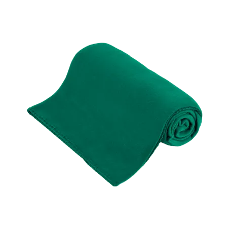 Koc polarowy 130x150 cm TEESA - zielony