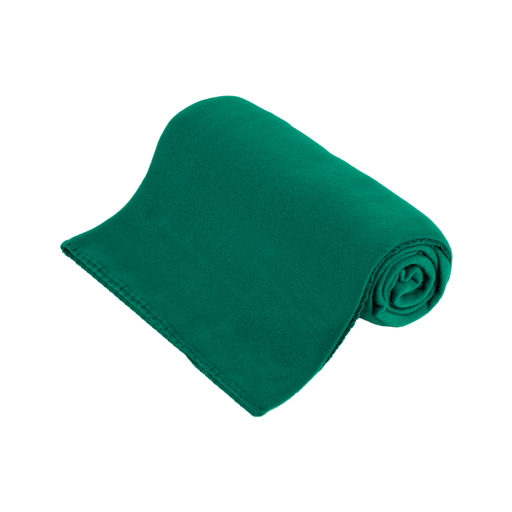 Koc polarowy 130x150 cm TEESA - zielony Koc polarowy 130x150 cm TEESA - zielony