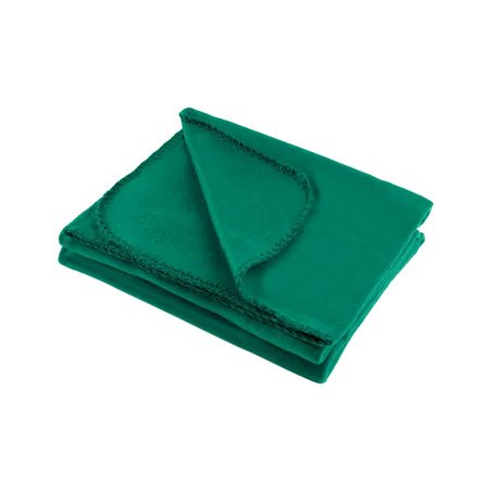 Koc polarowy 130x150 cm TEESA - zielony