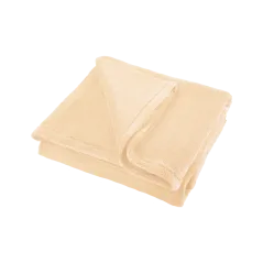 Koc polarowy 150x200 cm TEESA - kremowy