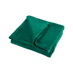 Koc polarowy 150x200 cm TEESA - zielony