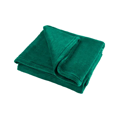 Koc polarowy 150x200 cm TEESA - zielony