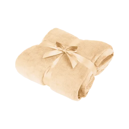 Koc polarowy 200x220 cm TEESA - kremowy