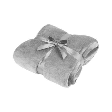Koc polarowy 200x220 cm TEESA - szary