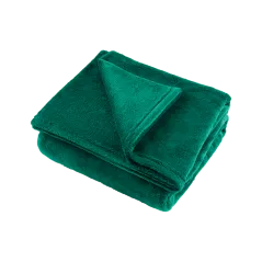 Koc polarowy 200x220 cm TEESA - zielony