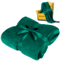 Koc polarowy 200x220 cm TEESA - zielony Koc polarowy 200x220 cm TEESA - zielony