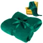 Koc polarowy 200x220 cm TEESA - zielony Koc polarowy 200x220 cm TEESA - zielony