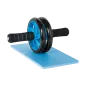 Kółko podwójne, roller do ćwiczeń mięśni brzucha AB Wheel AB-2 , REBEL ACTIVE Kółko podwójne, roller do ćwiczeń mięśni brzucha AB Wheel AB-2 , REBEL ACTIVE