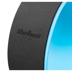 Koło do jogi Dharma, czarno-niebieskie, REBEL ACTIVE