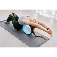 Koło do jogi Dharma, czarno-niebieskie, REBEL ACTIVE