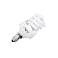 Kompaktowa lampa fluorescencyjna (Świetlówka) mini spirala, 8W, E14, 2700K