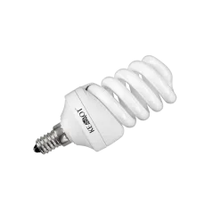 Kompaktowa lampa fluorescencyjna (świetlówka) spirala,15W E14, 2700K