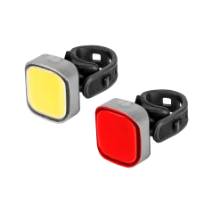 Komplet świateł do roweru ( z przewodem USB)