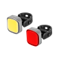 Komplet świateł do roweru ( z przewodem USB) Komplet świateł do roweru ( z przewodem USB)