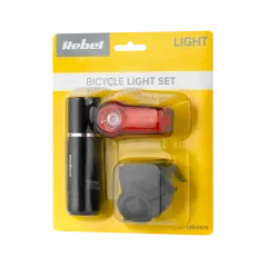 Komplet świateł do roweru Rebel