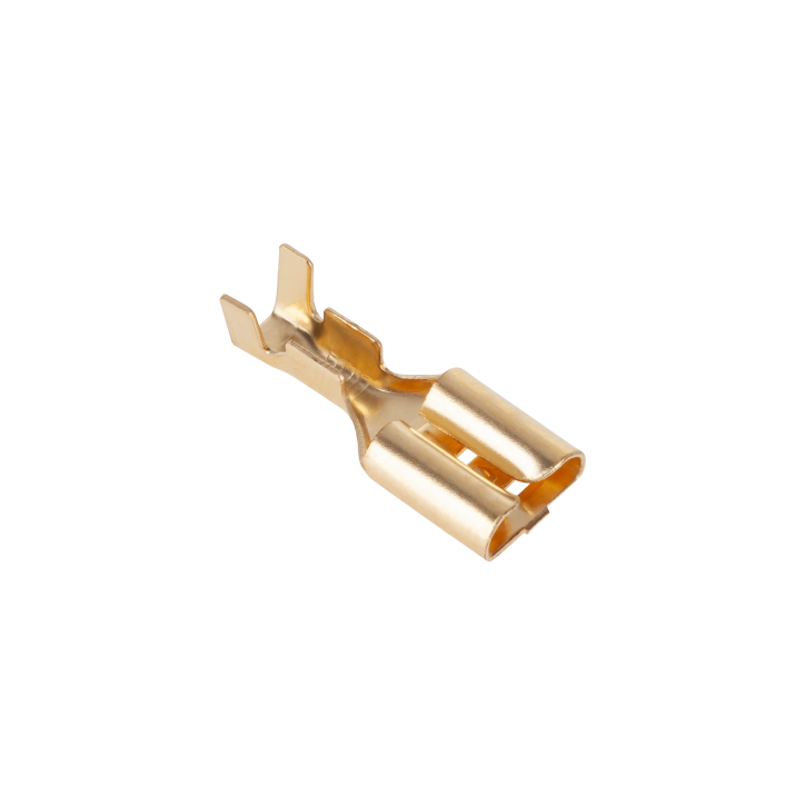 Konektor F-2.5 żeński 6,3mm) KF41 Konektor F-2.5 żeński 6,3mm) KF41