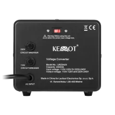Konwerter napięcia KEMOT 1600 W / 2000 VA