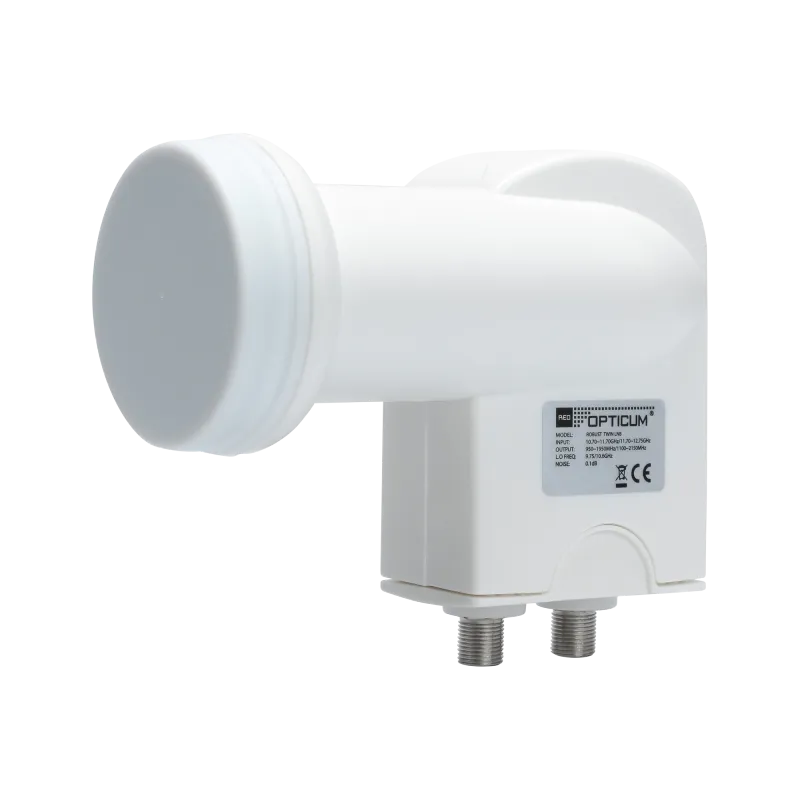 Konwerter OPTICUM TWIN RED ROBUST 0,1 db Konwerter OPTICUM TWIN RED ROBUST 0,1 db