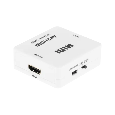 Konwerter sygnału gniazdo AV - CHINCH CVBS + AUDIO - gniazdo HDMI