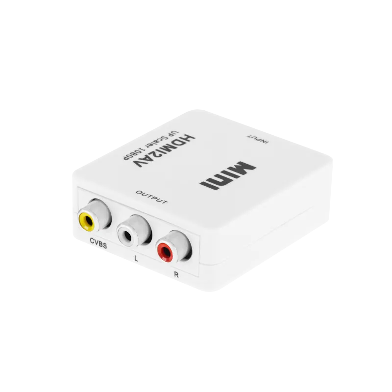Konwerter sygnału gniazdo HDMI - gniazdo AV - CHINCH CVBS + AUDIO