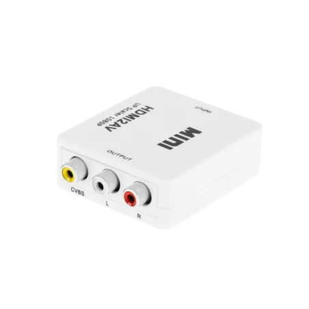 Konwerter sygnału gniazdo HDMI - gniazdo AV - CHINCH CVBS + AUDIO