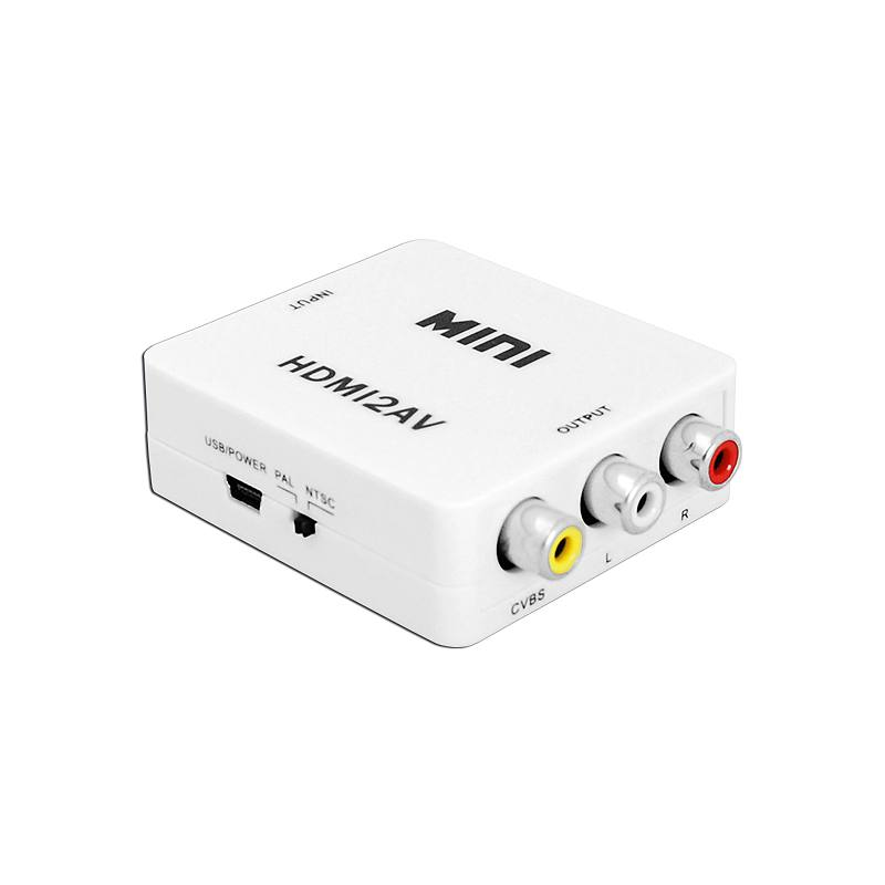 Konwerter sygnału gniazdo HDMI - gniazdo AV - CHINCH CVBS + AUDIO LXHD129