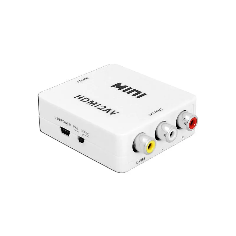 Konwerter sygnału gniazdo HDMI - gniazdo AV - CHINCH CVBS + AUDIO LXHD129